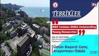 DOÇ  DR  FERDİ KARA'YA ÜSTÜN BAŞARI ÖDÜLÜ VERİLDİ