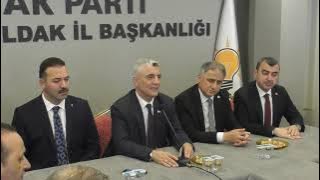 TİCARET BAKANI ÖMER BOLAT AK PARTİ'DE KONUŞTU