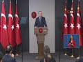 BAŞKAN ERDOĞAN, KABİNE TOPLANTISINI YAPTI