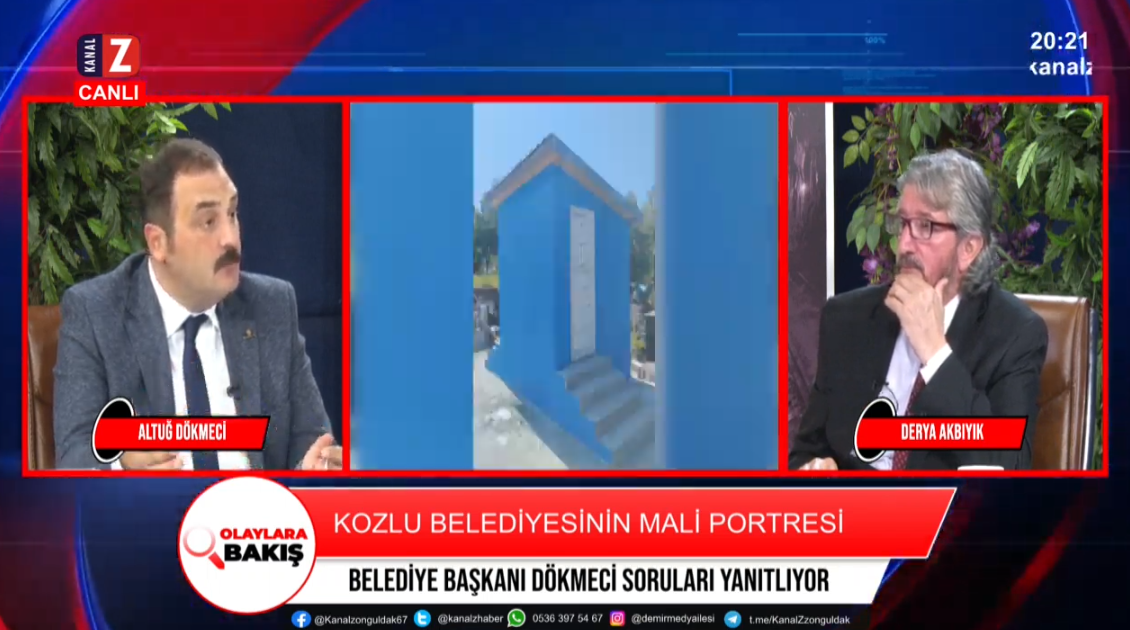 KOZLU BELEDİYE BAŞKANI ALTUĞ DÖKMECİ SORULARI YANITLADI