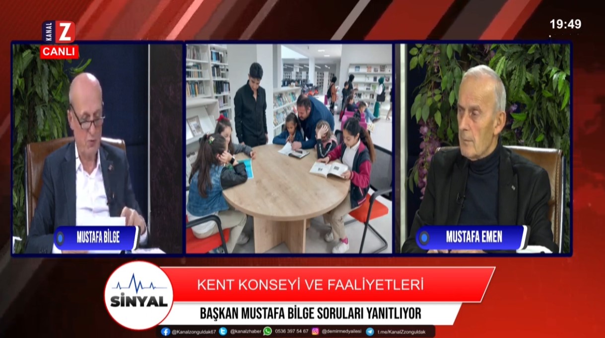 KENT KONSEYİ BAŞKANI MUSTAFA BİLGE SORULARI YANITLADI