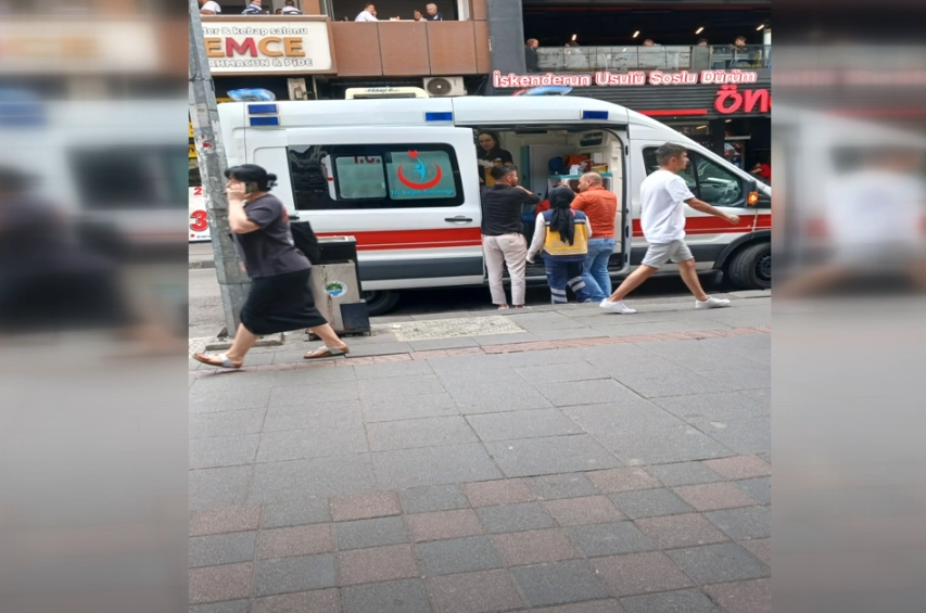 SICAKTAN FENALIK GEÇİREN VATANDAŞ HASTANEYE KALDIRILDI