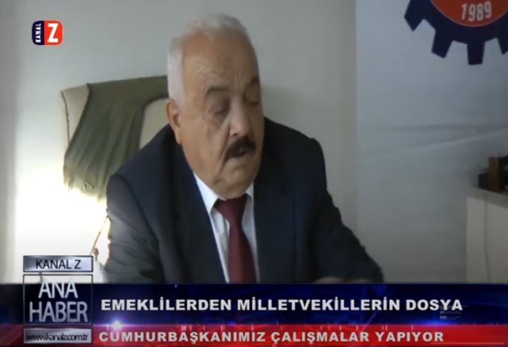 EMEKLİLERDEN MİLLETVEKİLLERİNE DOSYA 