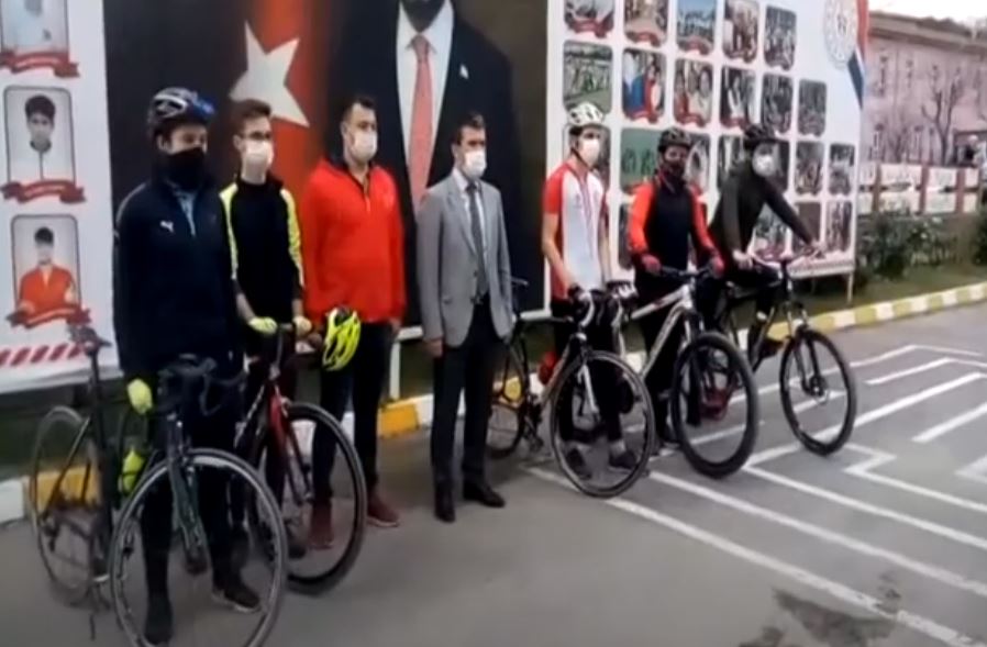 ELMAS PEDALLAR ZONGULDAK İÇİN DÖNECEK