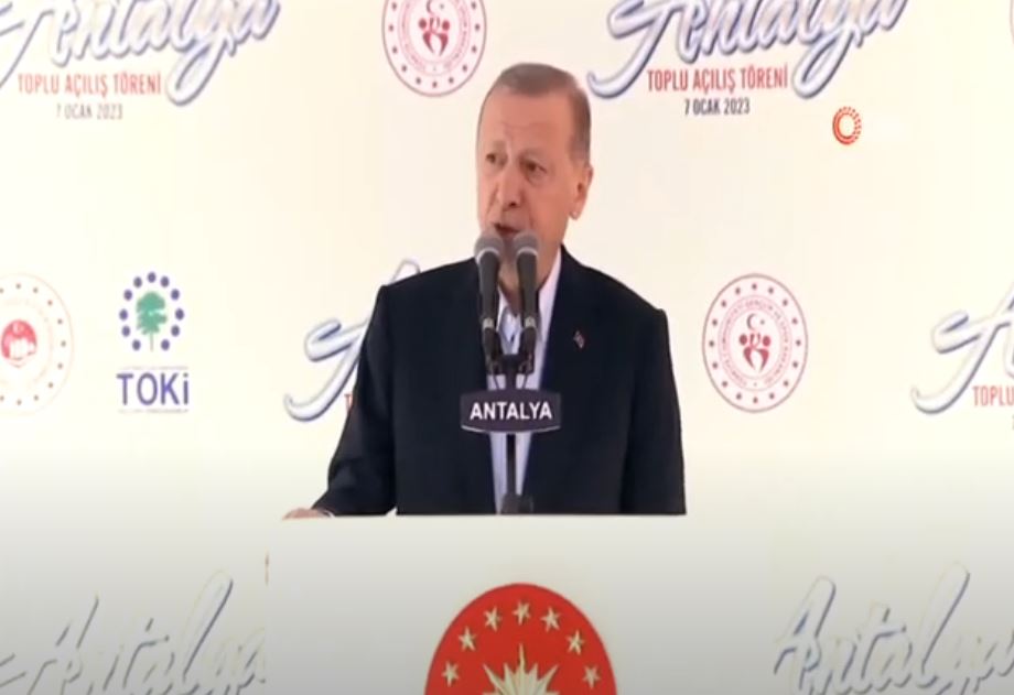 CUMHURBAŞKANI ERDOĞAN'DAN SEÇİM MESAJI