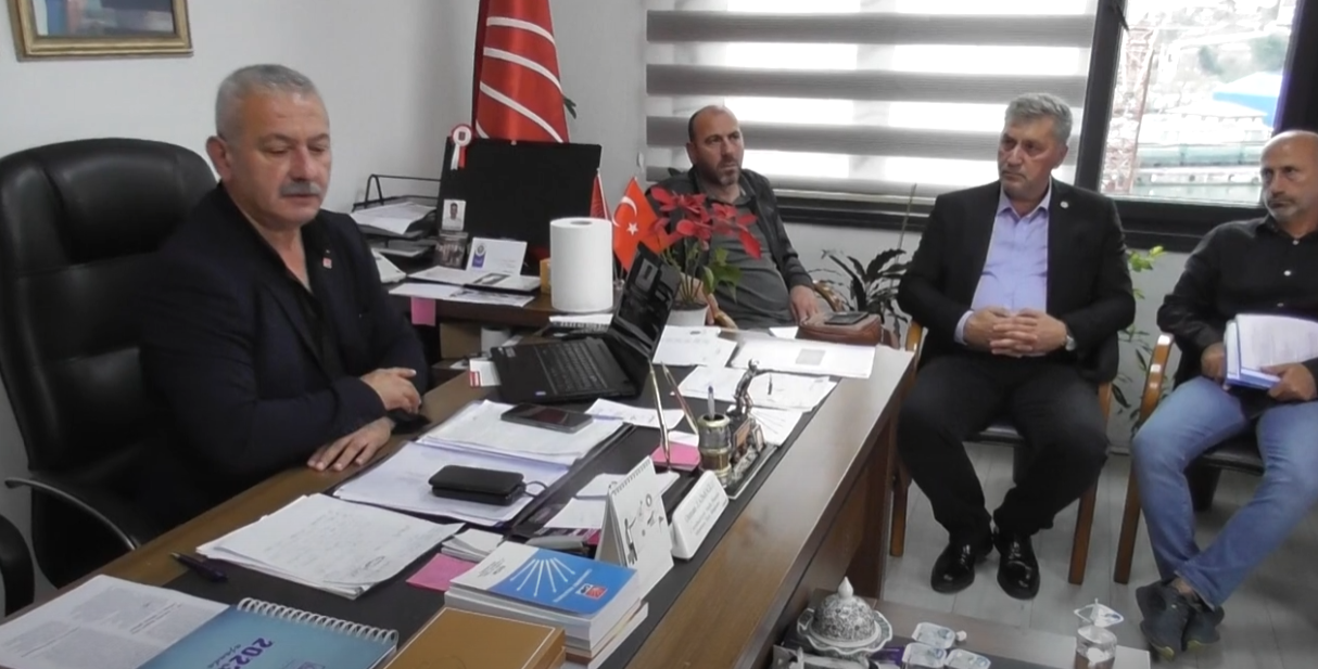 CHP BELEDİYE MECLİS ÜYELERİNDEN ZAİMOĞLU'NA ZİYARET