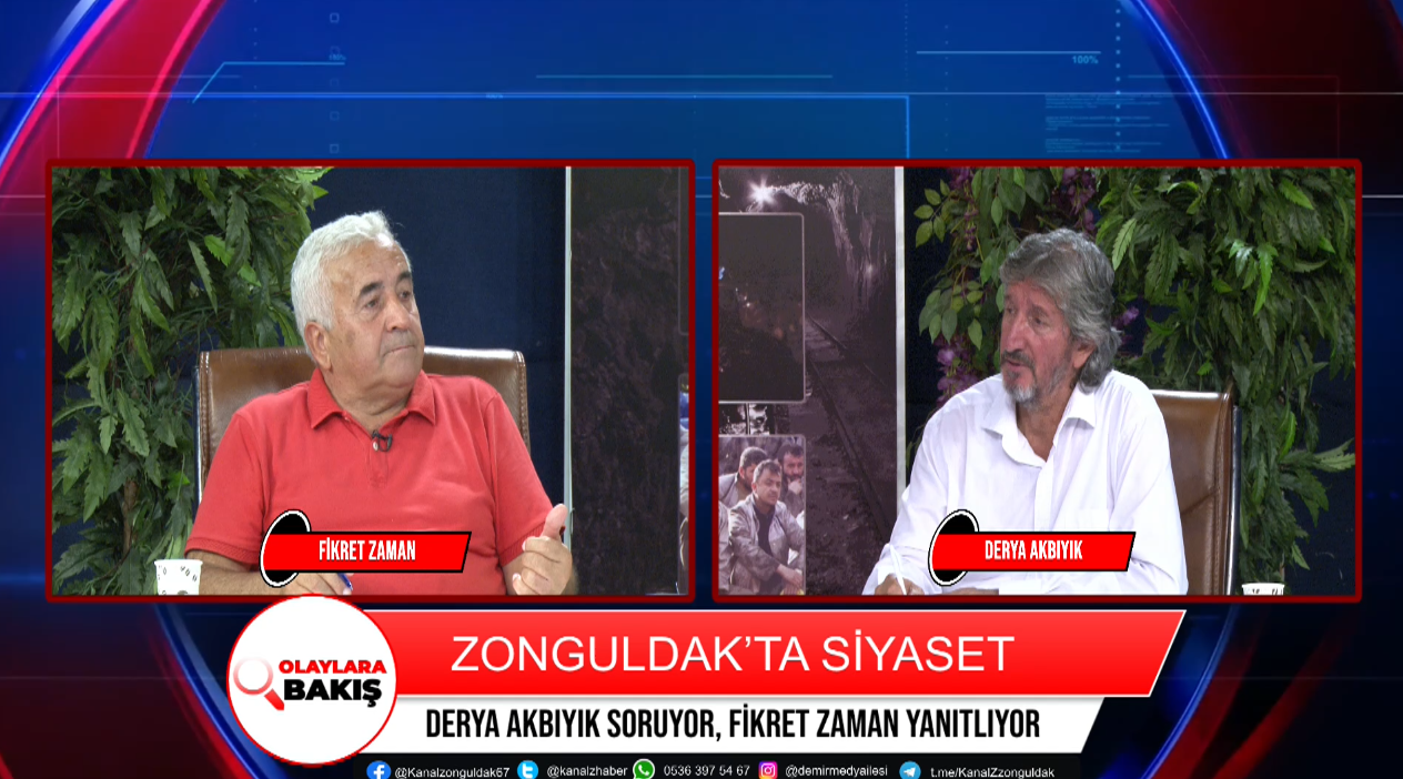 SİYASETÇİ FİKRET ZAMAN SORULARI YANITLADI