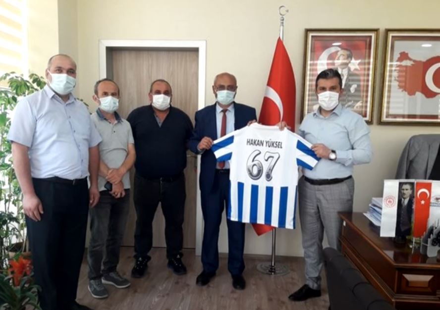 BAYATSPOR YÖNETİMİNDEN YÜKSEL'E ZİYARET