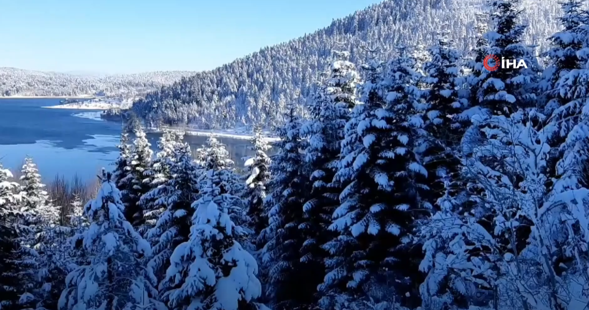 KAR, GÜNEŞ,MANZARA VE EĞLENCE ABANT'TA