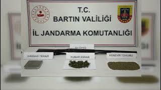 JANDARMA EKİPLERİ TARAFINDAN UYUŞTURUCU OPERASYONU