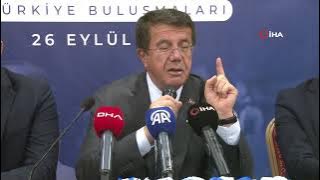 NİHAT ZEYBEKÇİ AK PARTİ'DE KONUŞTU,MUHALEFETİ ELEŞTİRDİ