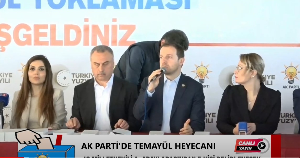 AK PARTİ'DE TEMAYÜL YAPILDI