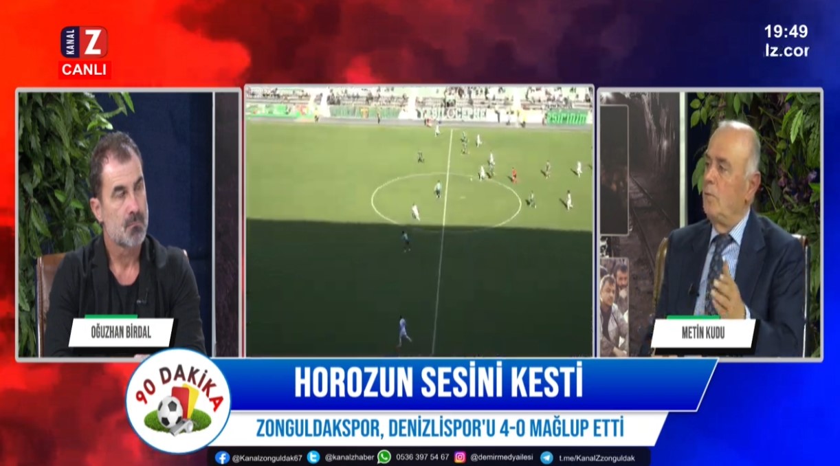 ZONGULDAKSPOR, DENİZLİSPOR'U 4-0 MAĞLUP ETTİ