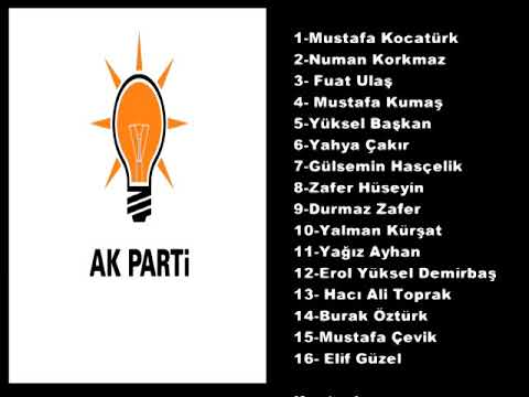 AK PARTİ EREĞLİ LİSTESİ