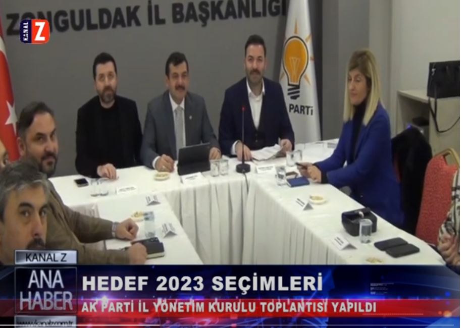 AK PART'DE HEDEF 2023 SEÇİMLERİ