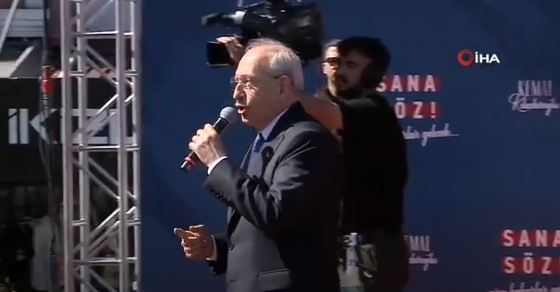 CUMHURBAŞKANI ADAYI KILIÇDAROĞLU BARTIN'DA KONUŞTU