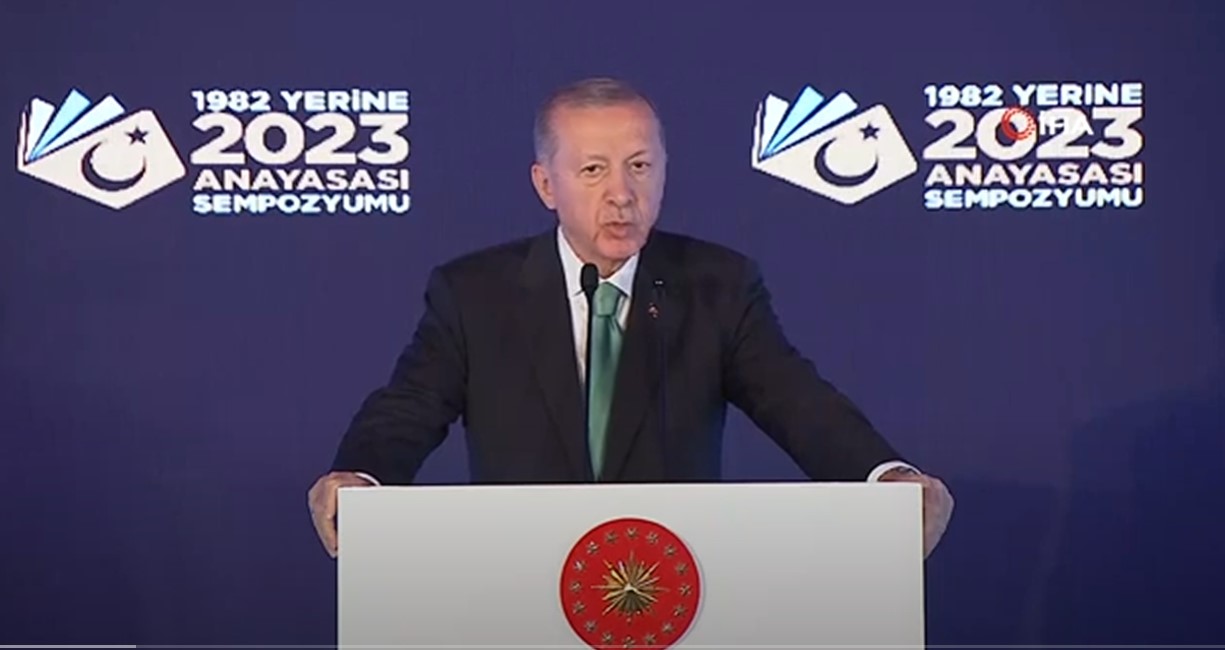 ERDOĞAN TÜRKİYE YÜZYILI HEDEFİMİZİN UNSURLARDAN BİRİ YENİ ANAYASA