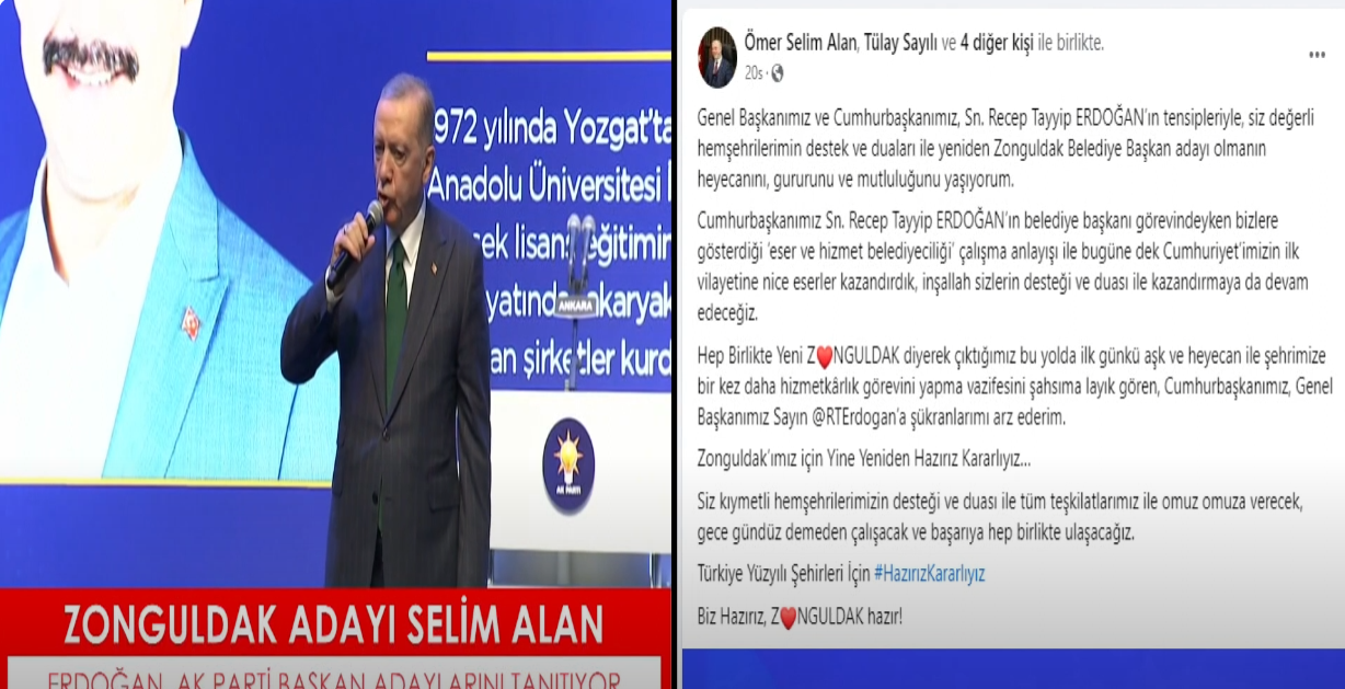 SELİM ALAN ADAYLIĞIN HEYECANINI,GURURUNU YAŞIYORUM