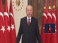 CUMHURBAŞKANI ÇOCUKLARLA İSTİKLAL MARŞINI OKUDU