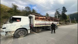 BOLU’DA KAÇAK ODUN DOLU KAMYONLAR YAKALANDI