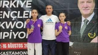 TÜRKİYE TAEKWONDO ŞAMPİYONASINDA DÜZCELİ SPORCULAR 2 MADALYA KAZANDI