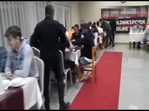 ESNAFLARDAN ZONGULDAKSPOR'A MORAL YEMEĞİ