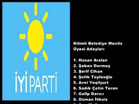 İYİ PARTİ KİLİMLİ BELEDİYE MECLİS ÜYE LİSTESİ