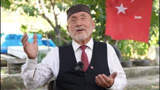 DÜZCE BELEDİYESİ, YAŞLI ADAMIN BAYRAK İSTEĞİNİ YERİNE GETİRDİ