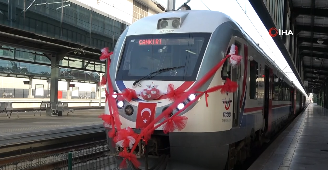 TENEZZÜH TRENİ, 90 YIL SONRA TUZ EKSPRESİ OLARAK SEFERLERE BAŞLADI