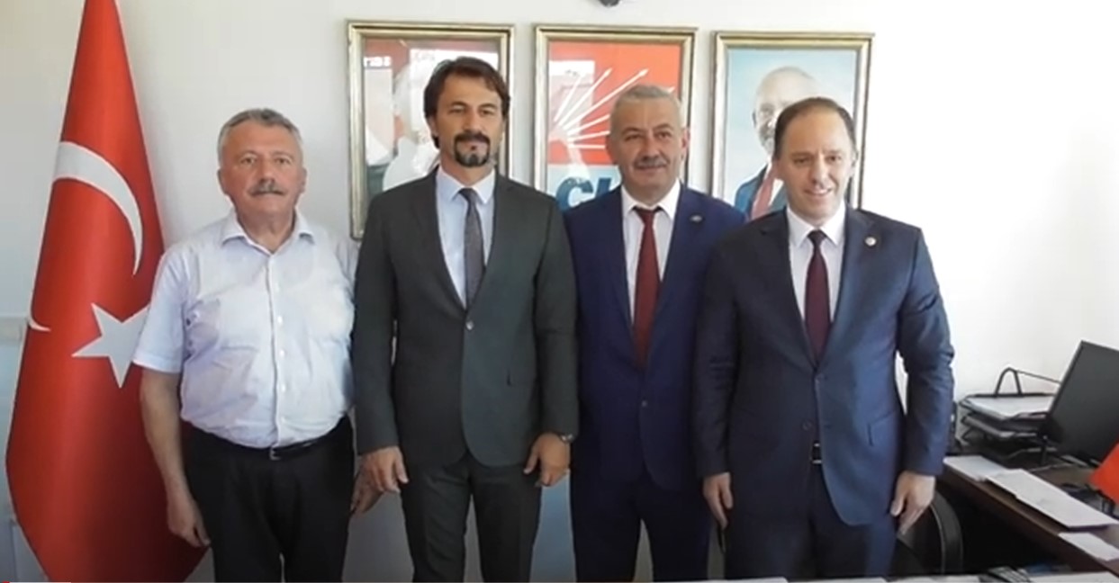 CHP'Lİ VEKİLLERDEN OSMAN ZAİMOĞLU'NA ZİYARET