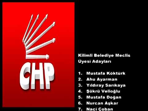 CHP KİLİMLİ BELEDİYE MECLİS ÜYE LİSTESİ