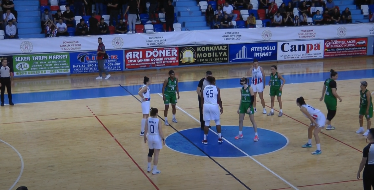 ZONGULDAK BASKET 67, ANTSPOR'U 61 52 YENDİ